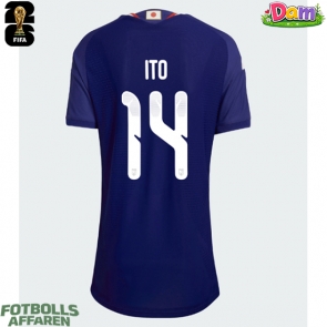 Japan Junya Ito #14 Hemmatröja Kvinnor VM 2026 Kortärmad